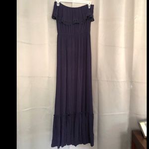 Felicity & coco long strapless dress